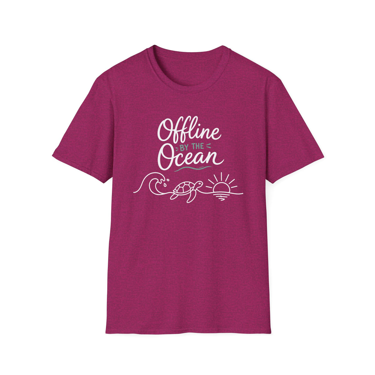 Offline By the Ocean - Line T-Shirt