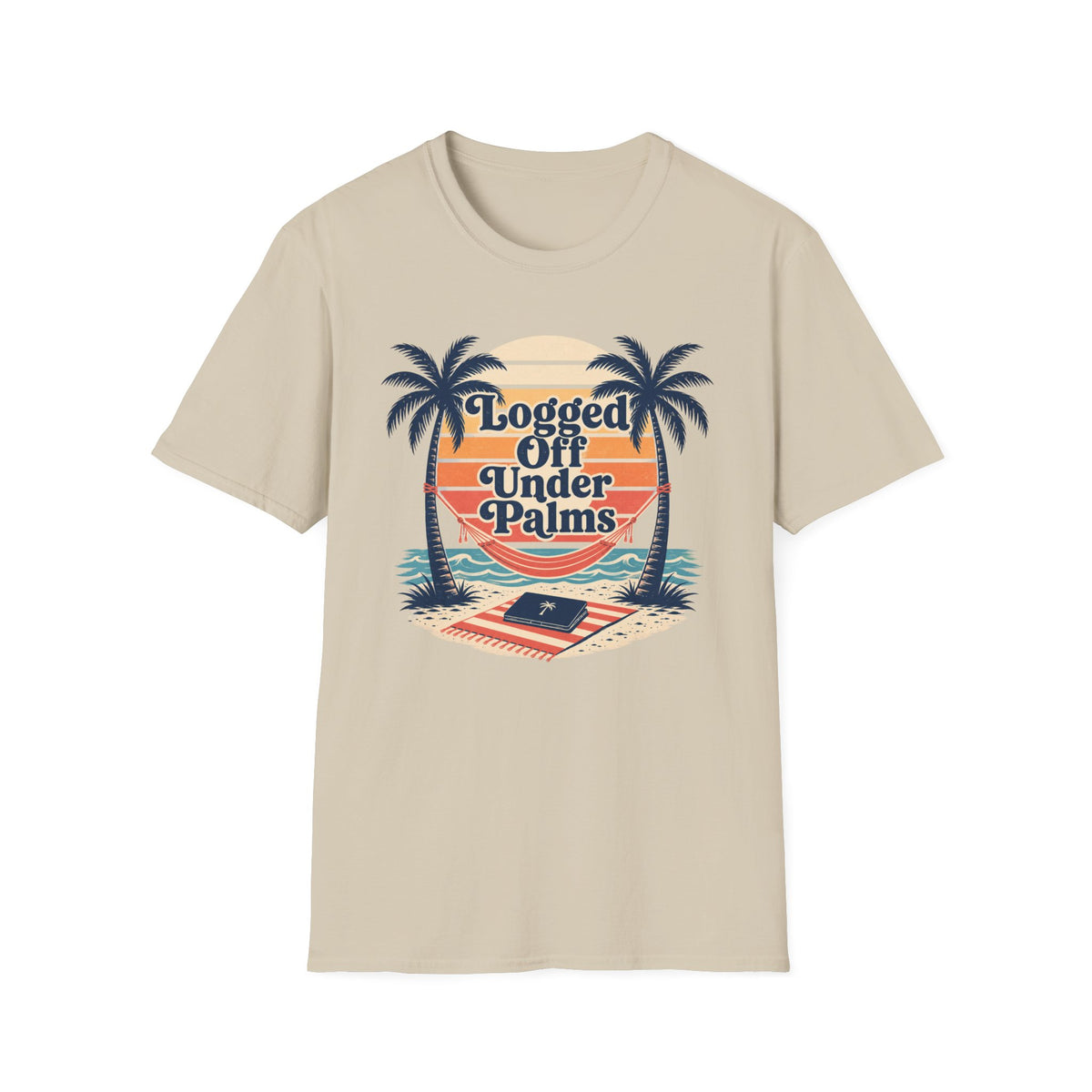 Logged Off Under Palms T-Shirt
