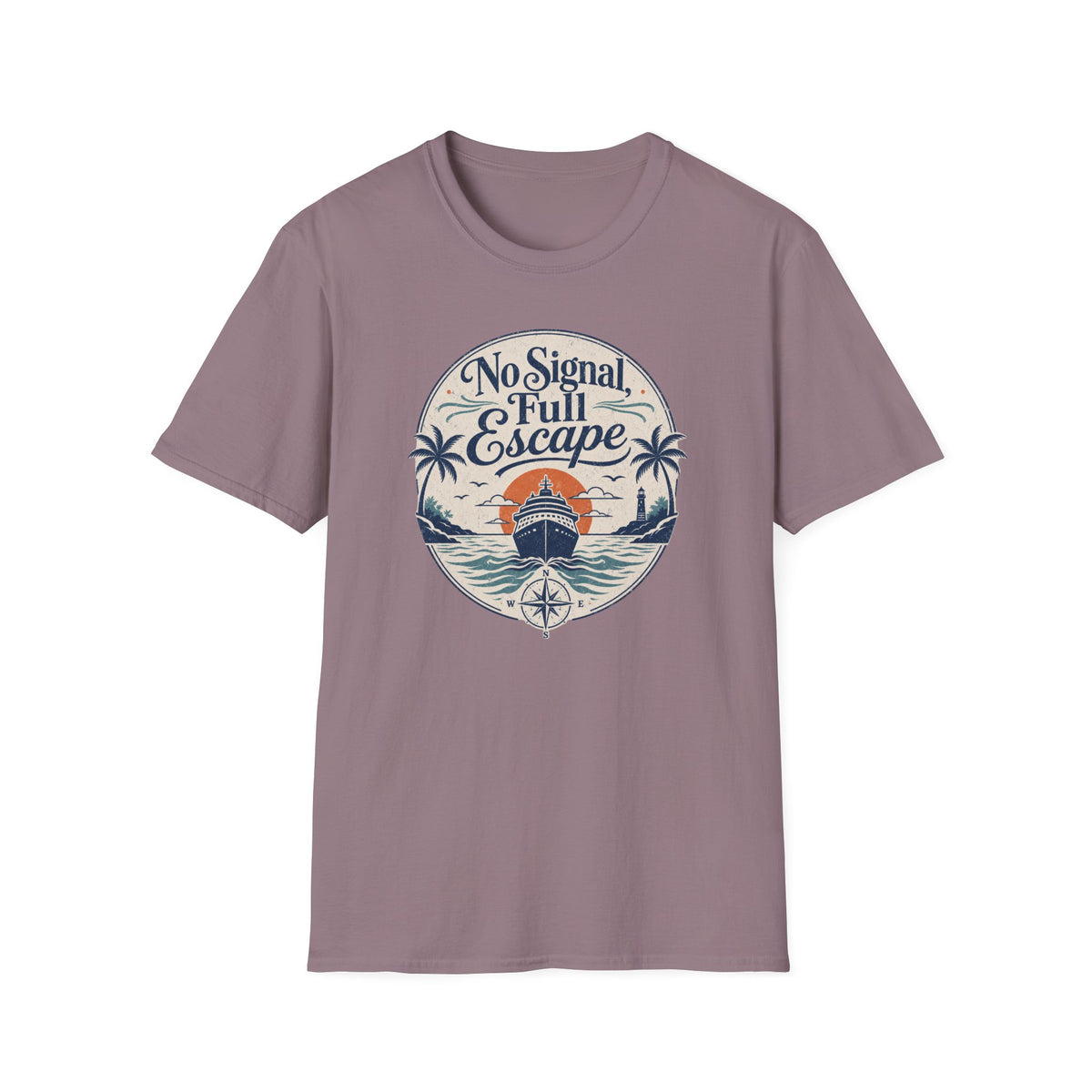 No signal, Full Escape- Circle T-Shirt