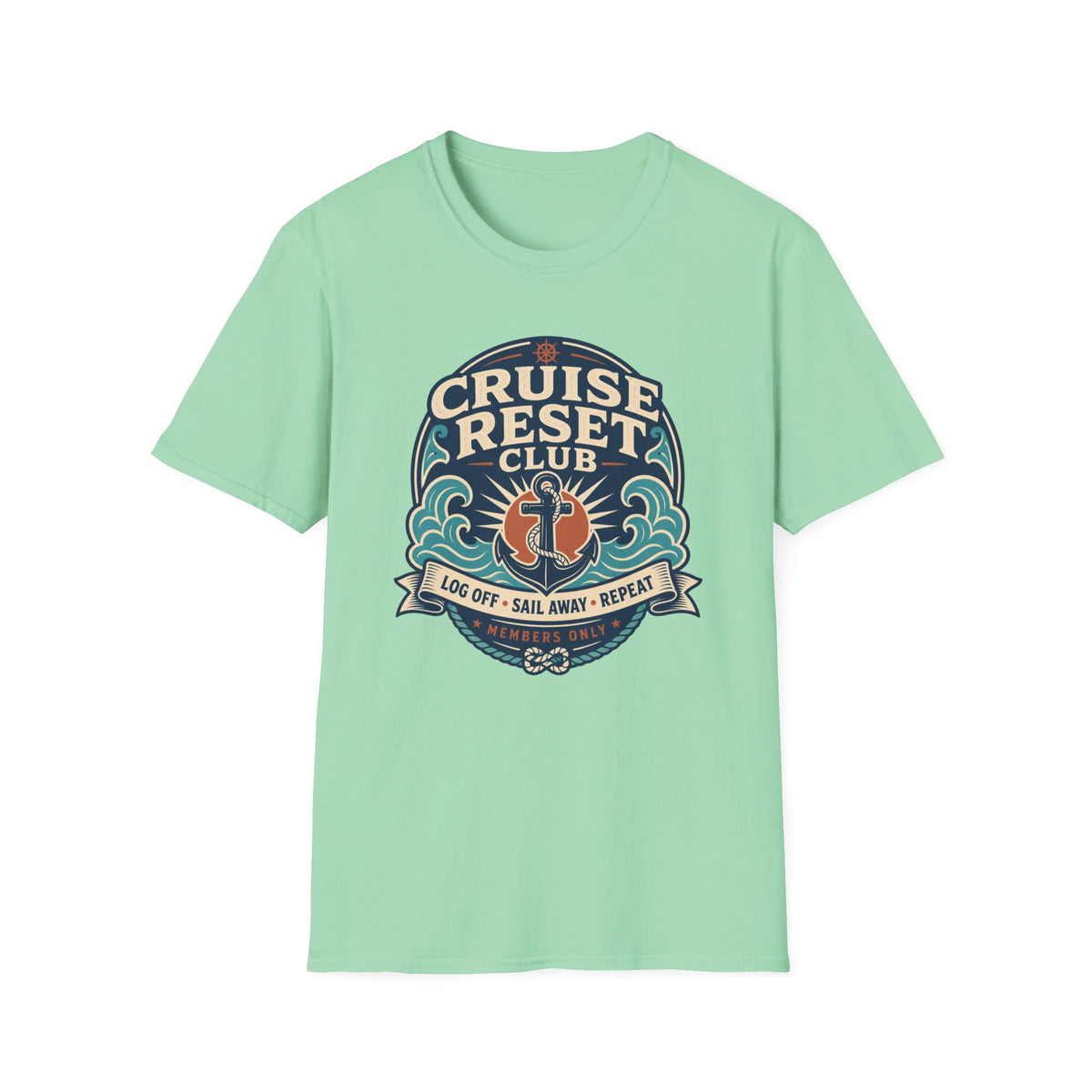 Cruise Reset Club- Dark T-Shirt