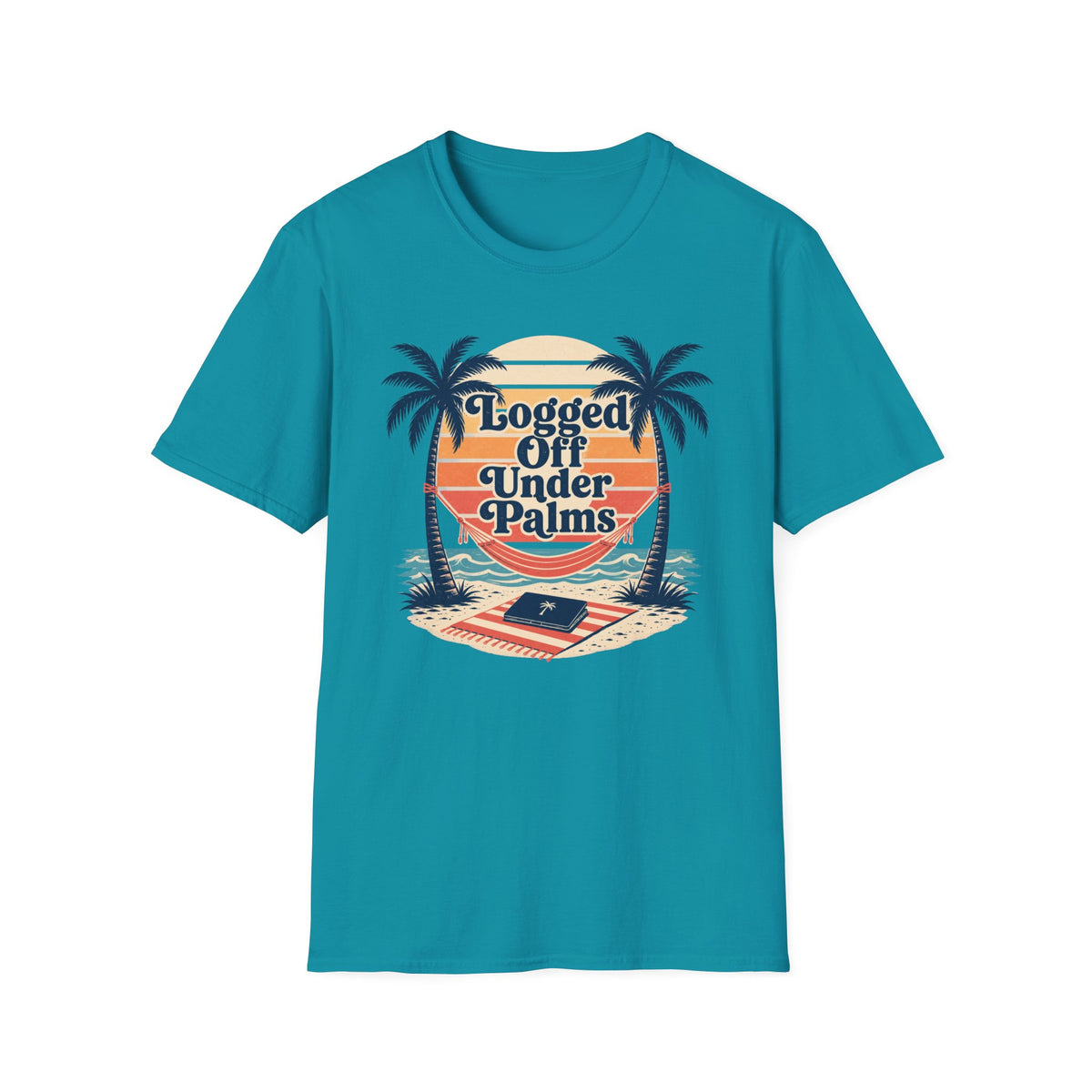 Logged Off Under Palms T-Shirt
