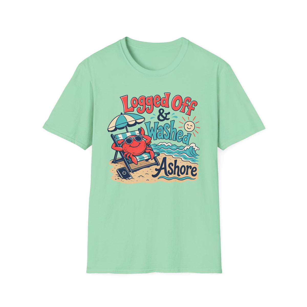 Logged Off & Washed Ashore T-Shirt