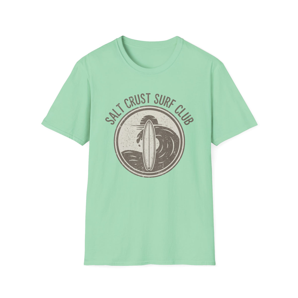 Salt Crust Surf Club- Crm T-Shirt