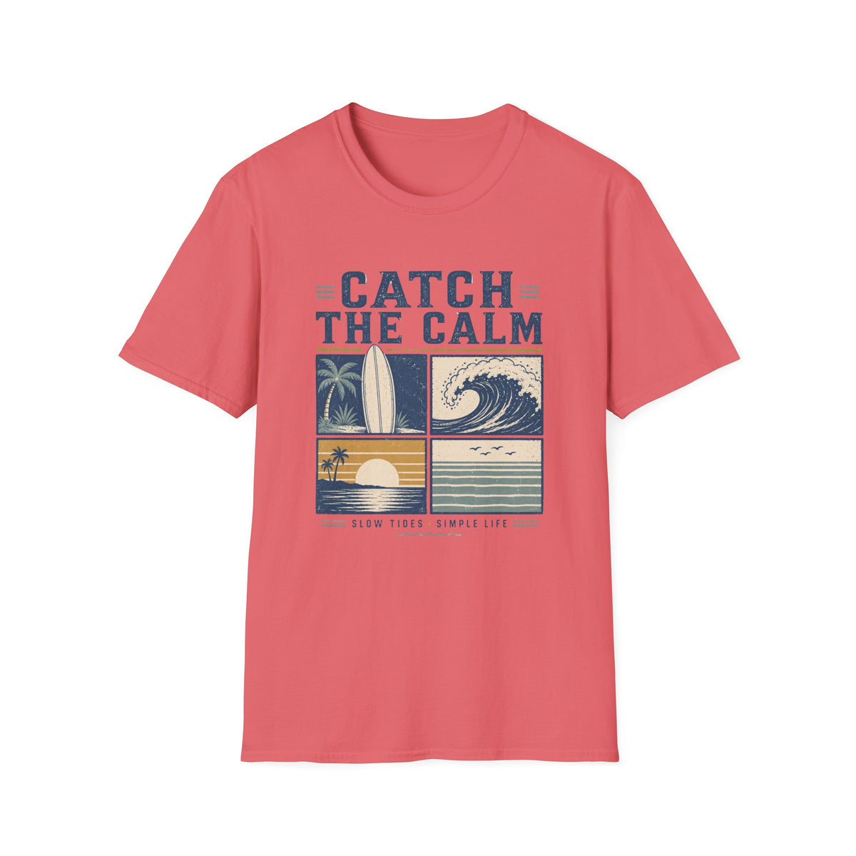 Catch The Calm Block T-Shirt