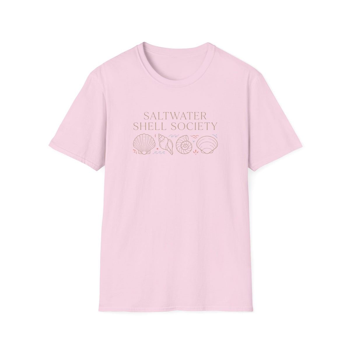 Saltwater Shell Society - Line T-Shirt