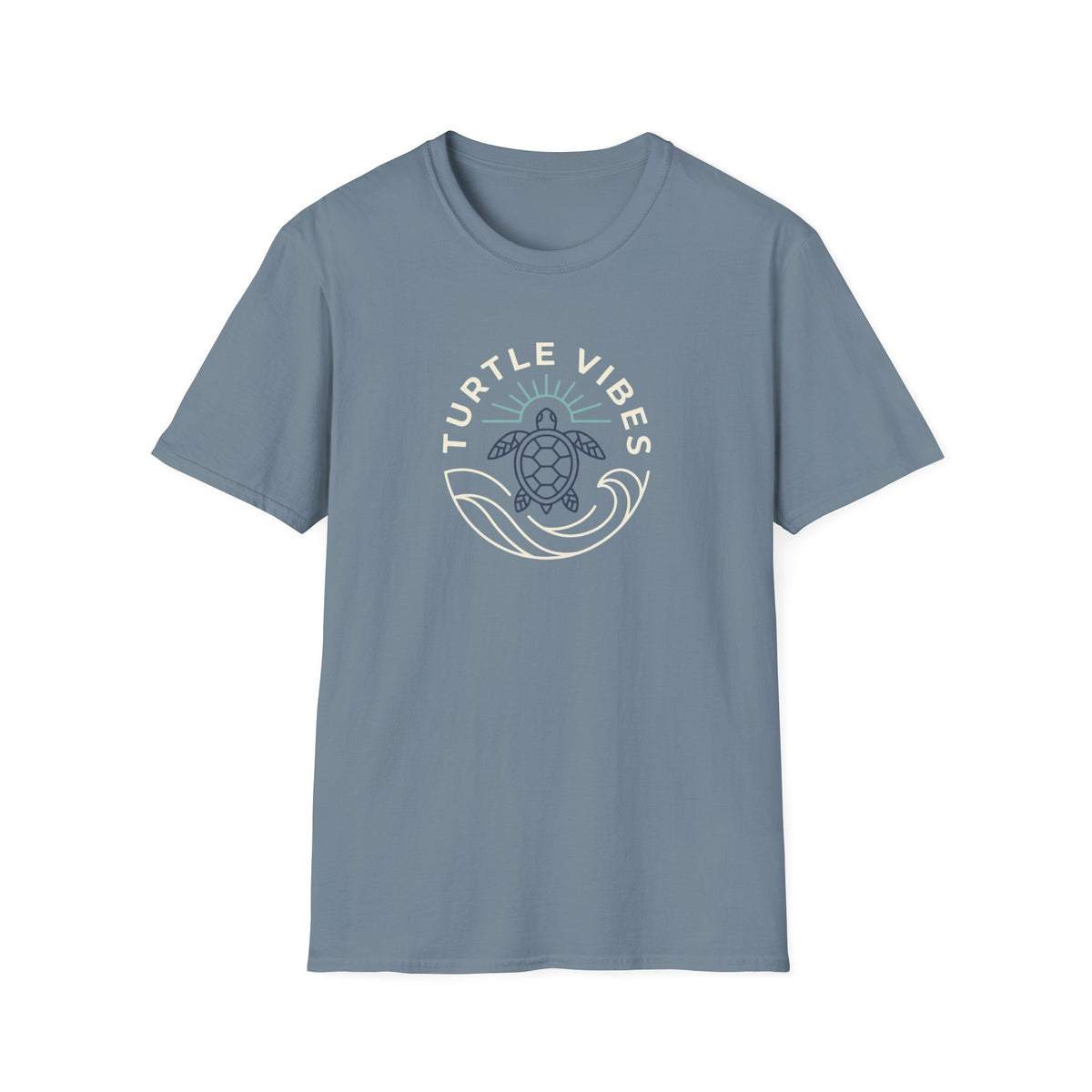 Turtle Vibes- Line T-Shirt