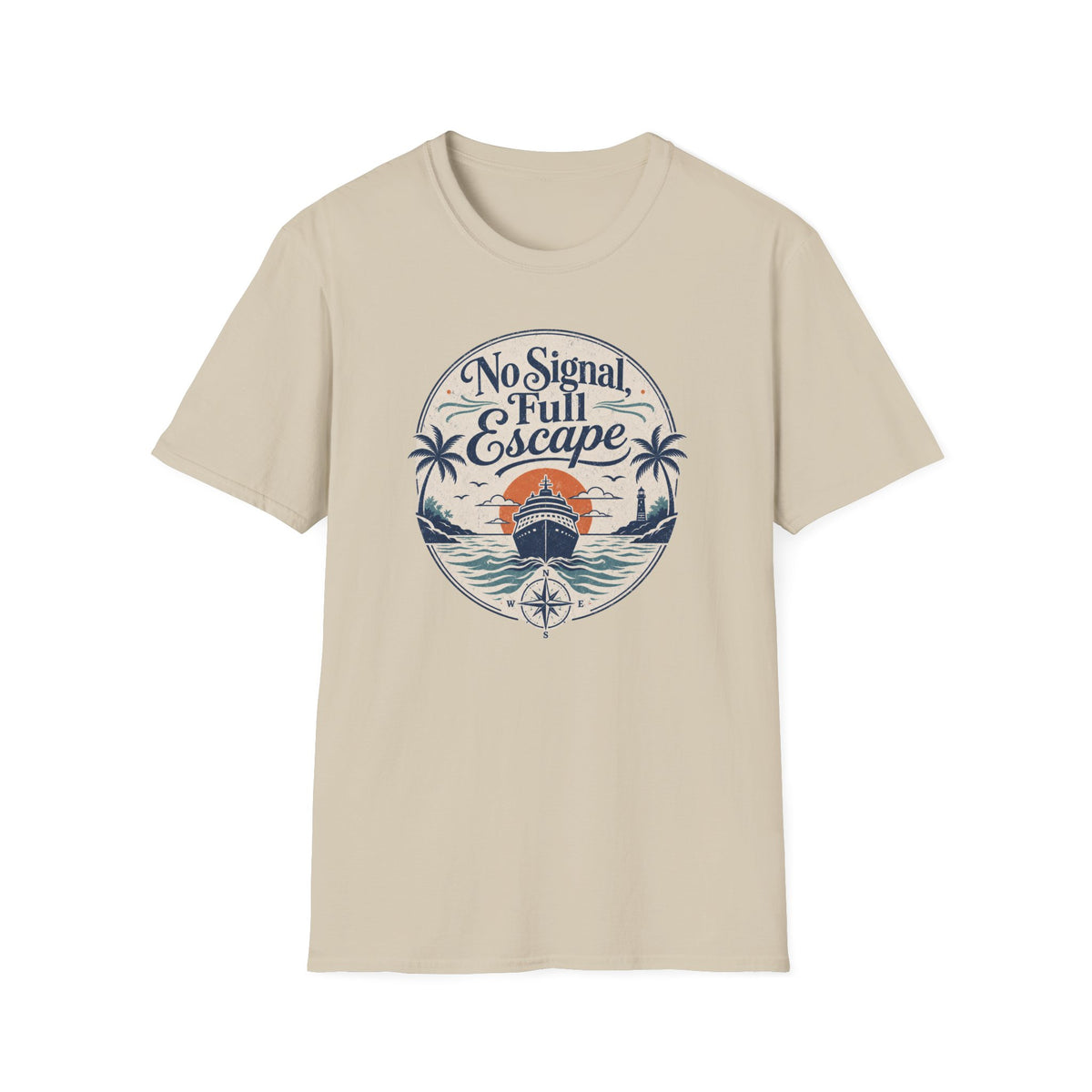 No signal, Full Escape- Circle T-Shirt