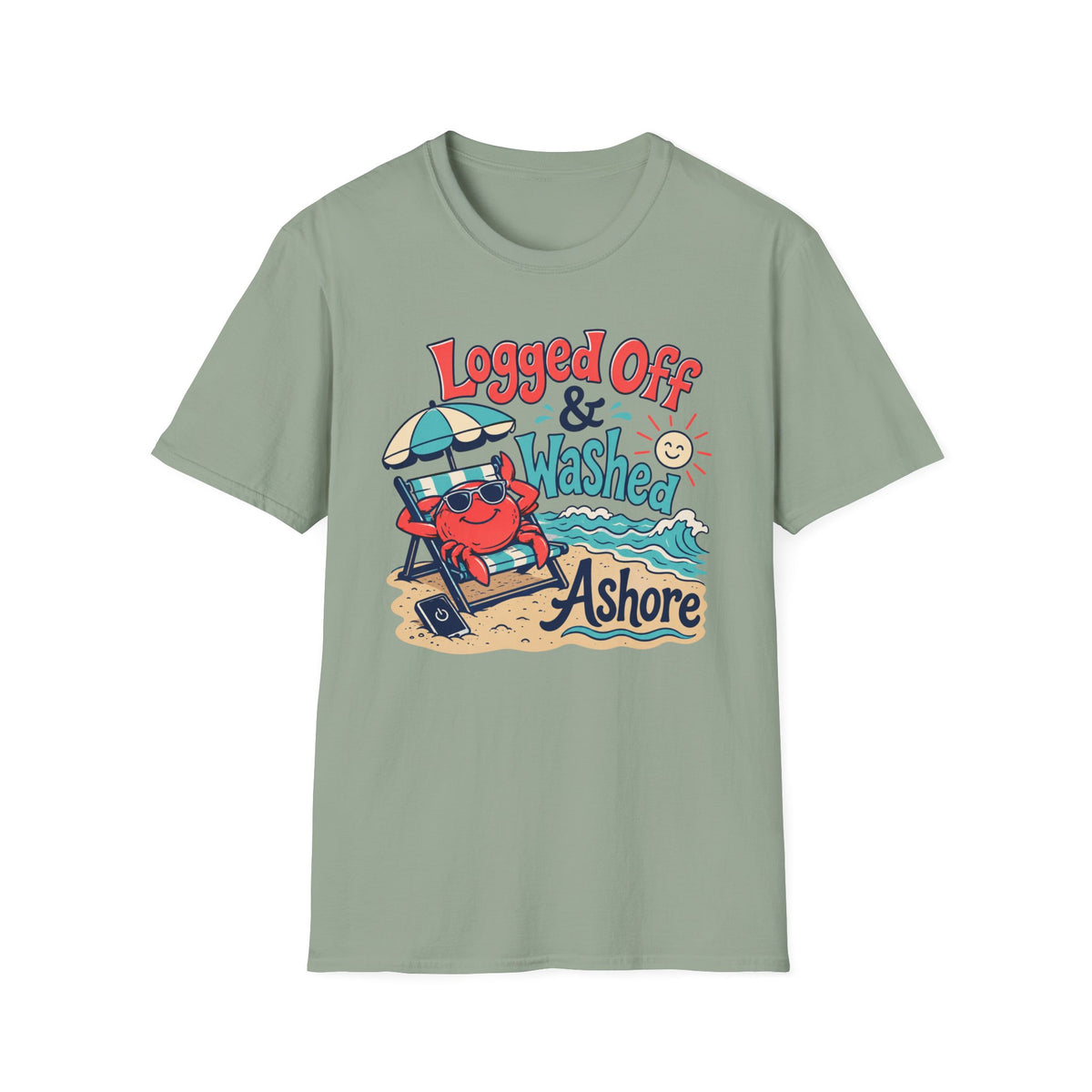 Logged Off & Washed Ashore T-Shirt