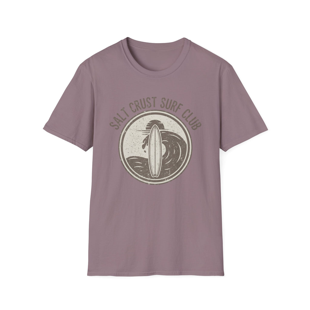 Salt Crust Surf Club- Crm T-Shirt