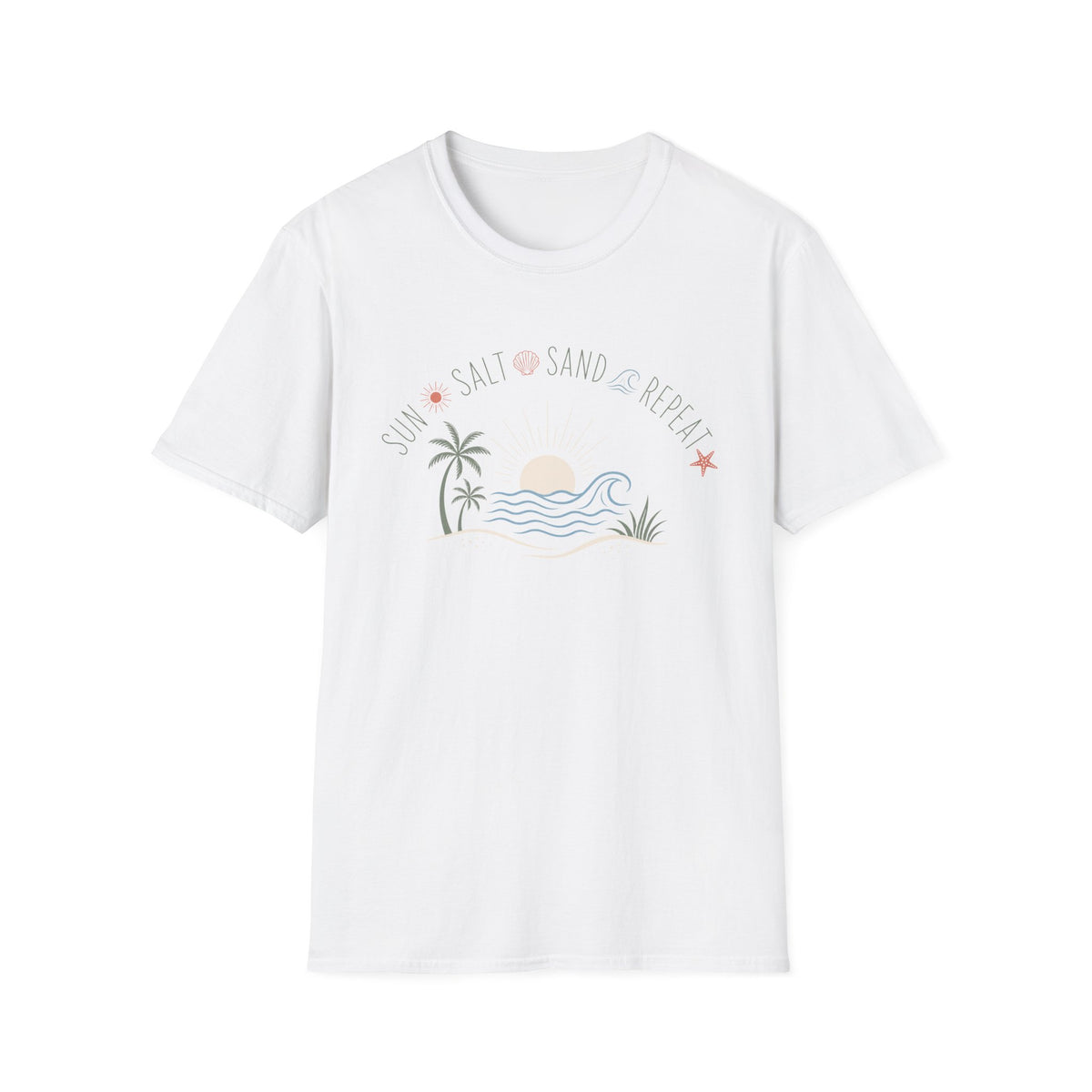 Sun Salt Sand Repeat T-Shirt