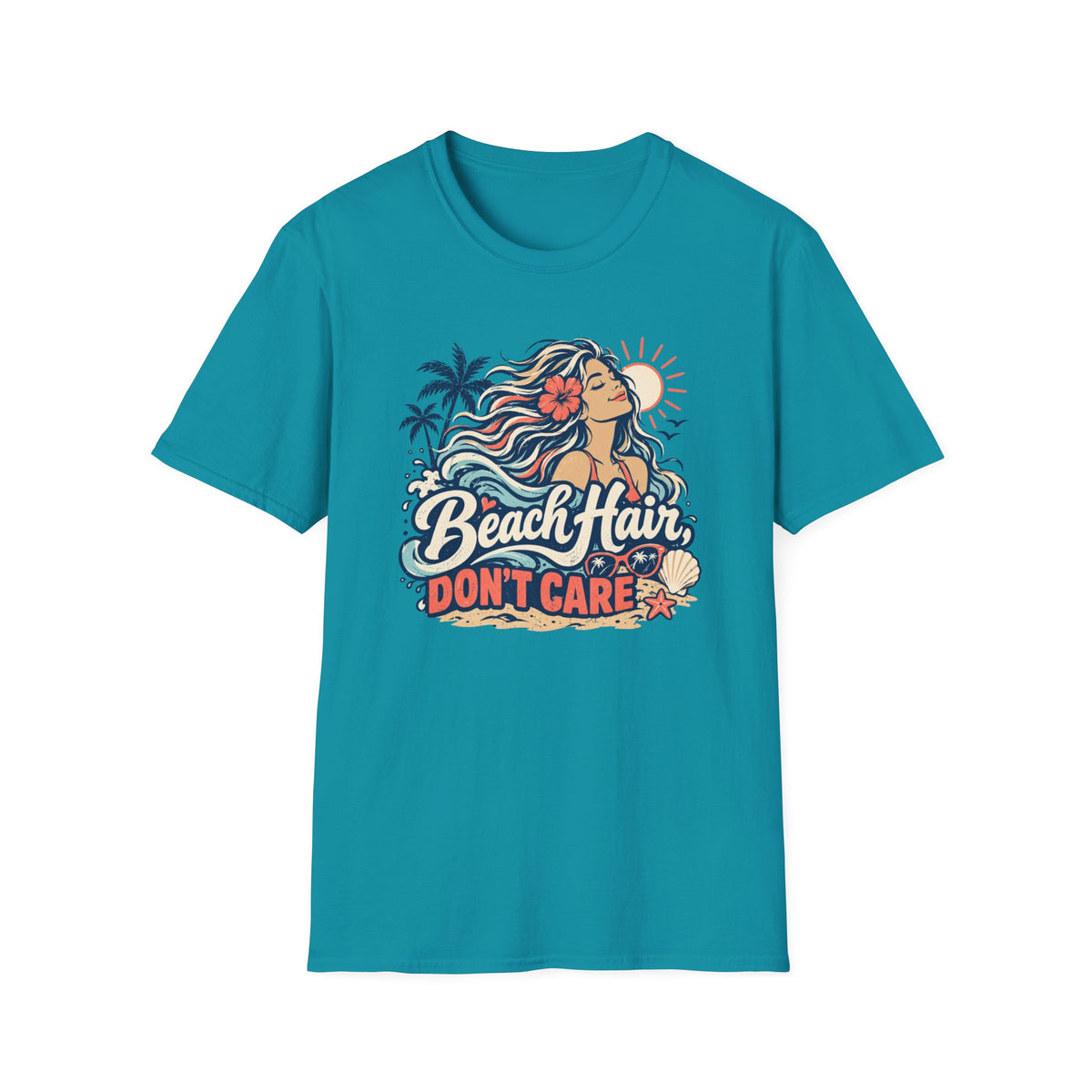 Beach Hair Don't Care T-Shirt