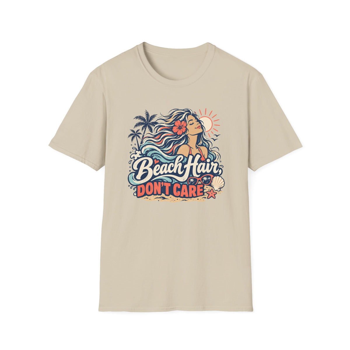 Beach Hair Don't Care T-Shirt