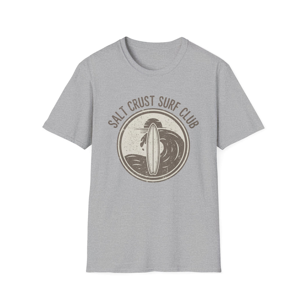 Salt Crust Surf Club- Crm T-Shirt