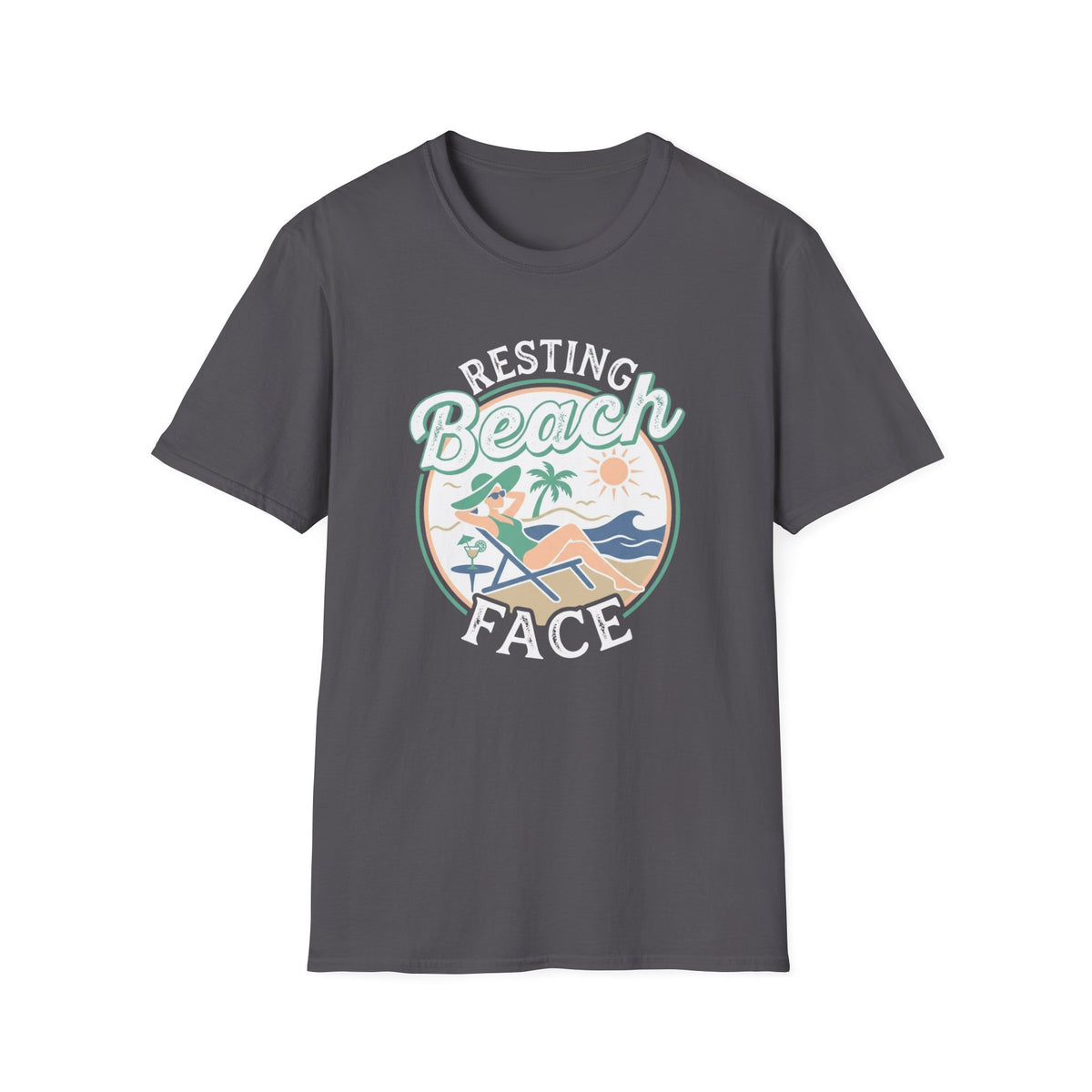 Resting Beach Face T-Shirt
